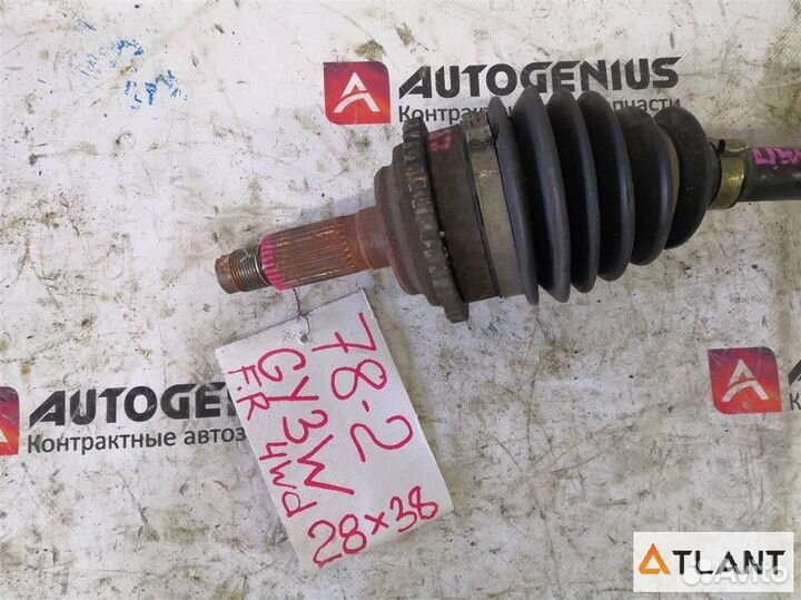 Привод передний правый mazda atenza