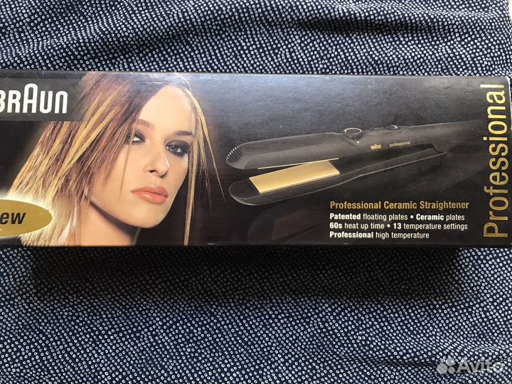 Утюжок для волос braun professional