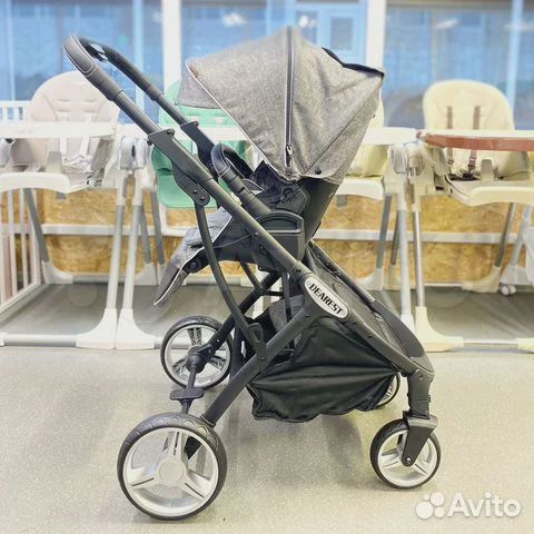 Коляска Dearest 1108 с реверсивным блоком новая