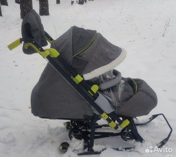 Санки коляска ника