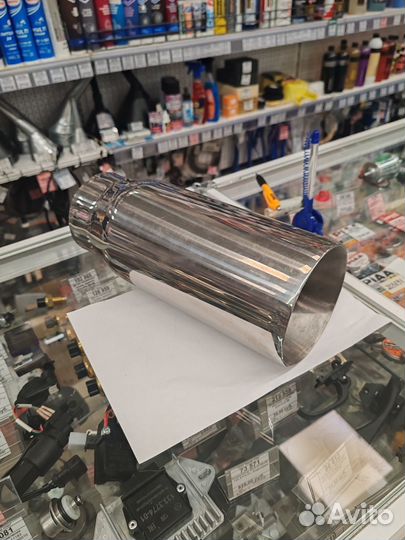 Насадка выхлопной трубы хром