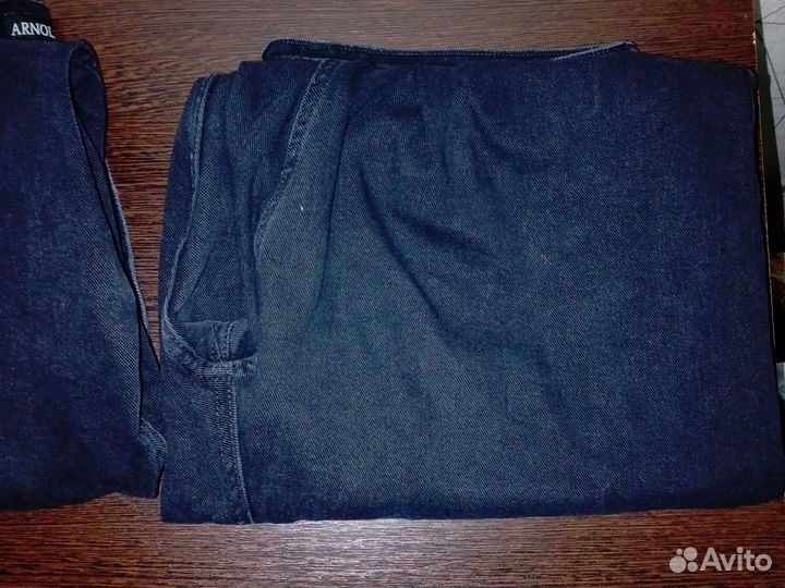 Джинсы бананы мужские