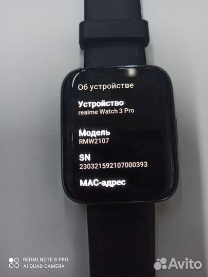 SMART часы Realme watch 3 pro