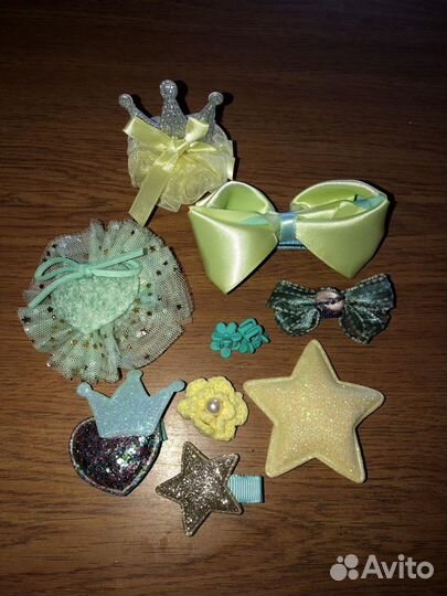 Резинка для волос, заколки