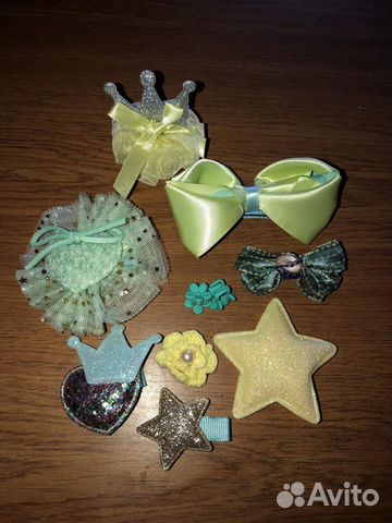 Резинка для волос, заколки