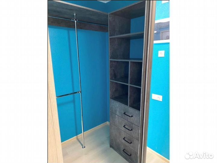 Гардеробная на заказ под ключ