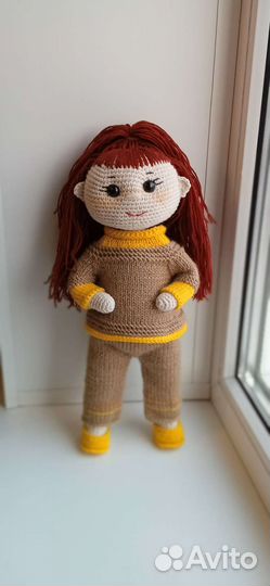 Кукла вязаная