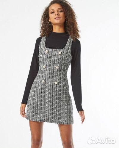 Твидовый сарафан ASOS