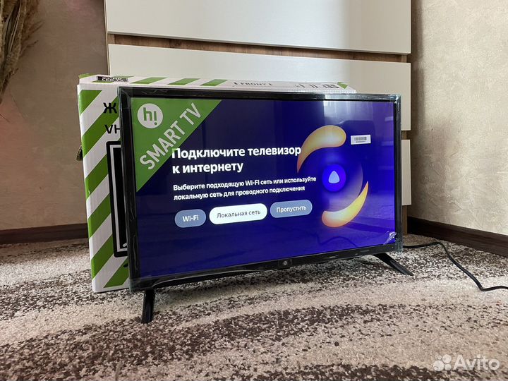 Новый смарт WI-Fi телевизор на кухню