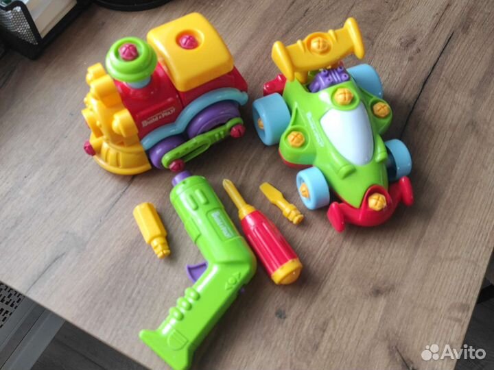 Паровозик и машинка