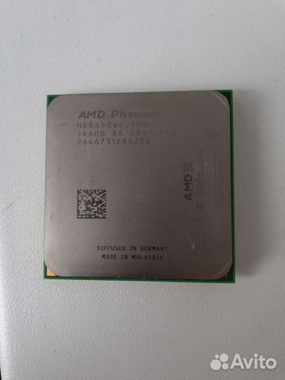 Процессор amd phenom x3