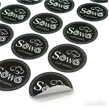 Печать наклеек. Печать стикеров