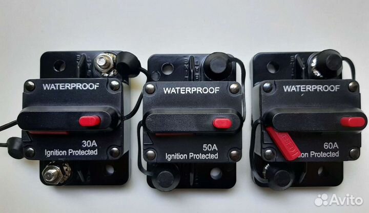 Предохранитель водонепроницаемый 50/60А