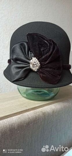 Шляпа фетровая женская