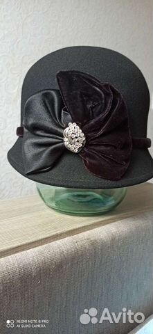 Шляпа фетровая женская