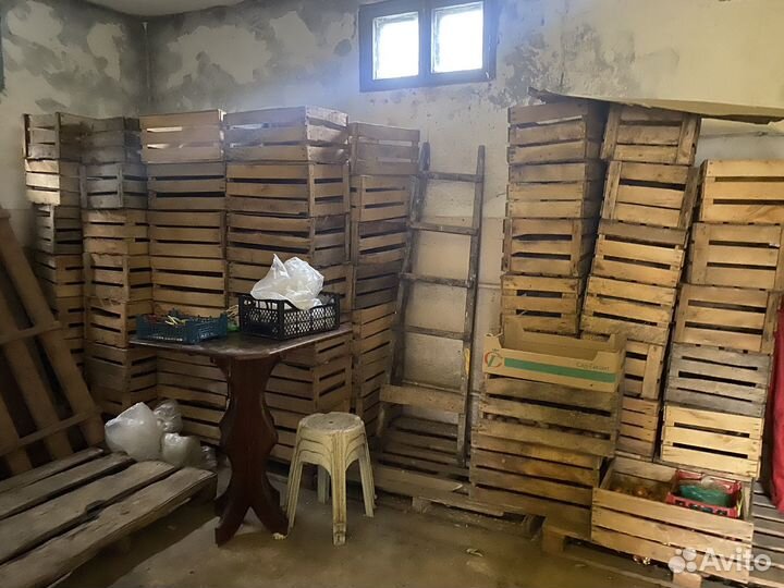 Деревянные ящики для овощей и фруктов