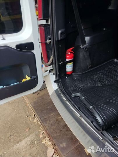 Коврик багажника largus 5 мест