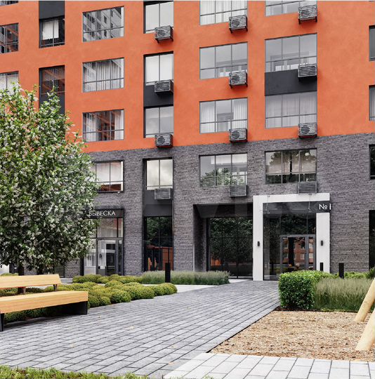 1-к. квартира, 50,4 м², 11/22 эт.