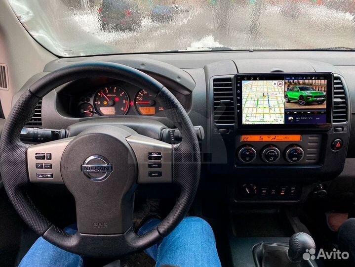 Магнитола android 4.32 Nissan Navara 05-2010 big