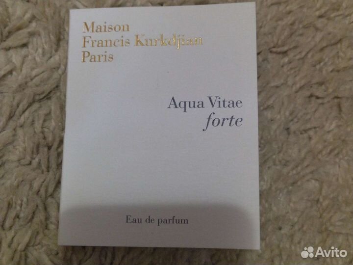 Aqua vitae forte/ garden D&G/Prulier mfk, chanel