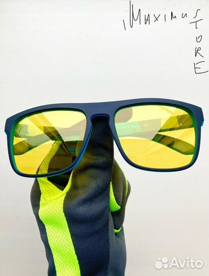 Поляризационные очки ночного видения синие