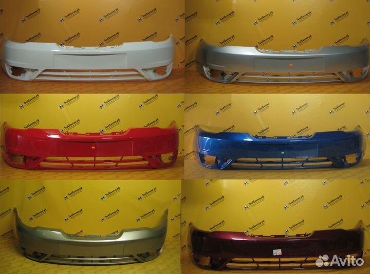 Бампер в цвет (Любой) Daewoo Nexia N150