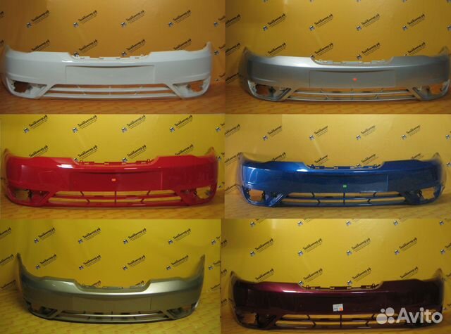 Бампер в цвет (Любой) Daewoo Nexia N150