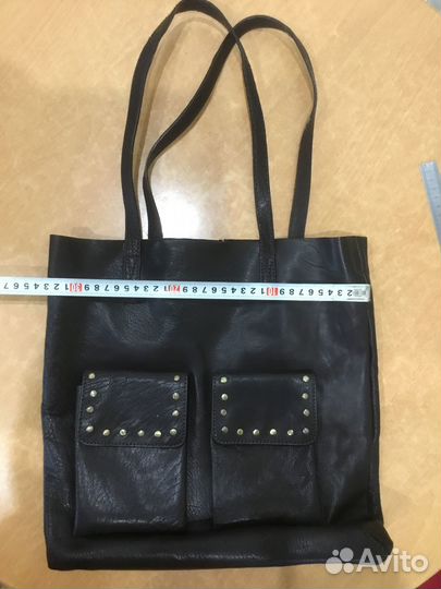 Сумка женская натуральная кожа, indiska