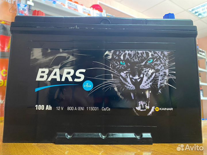 Акб 100 Ач Барс на SsangYong Toyota Hyundai