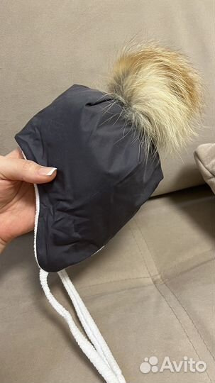 Зимний конверт в коляску на овчине