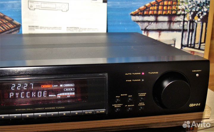 Pioneer F-502RDS. Тюнер