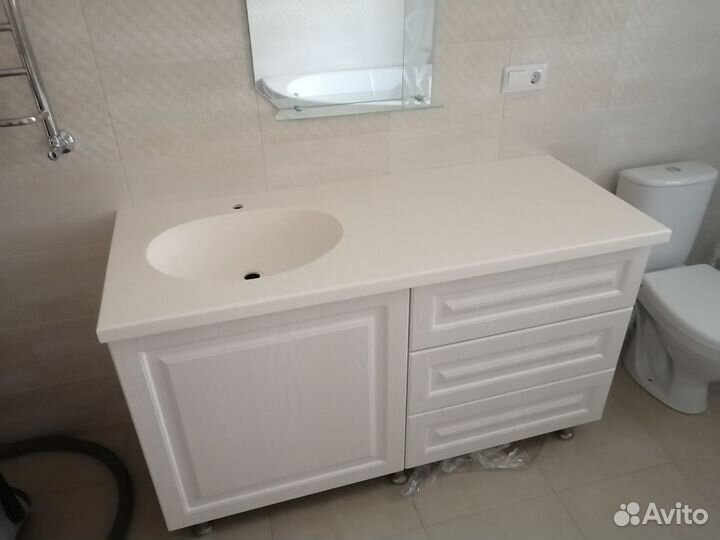 Столешницы из акрилового и кварцевого камня