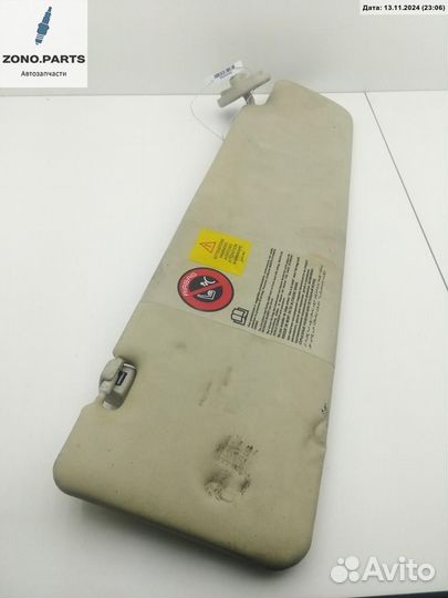 Козырек солнцезащитный правый 1612887780 на Citroen Jumper (2006)