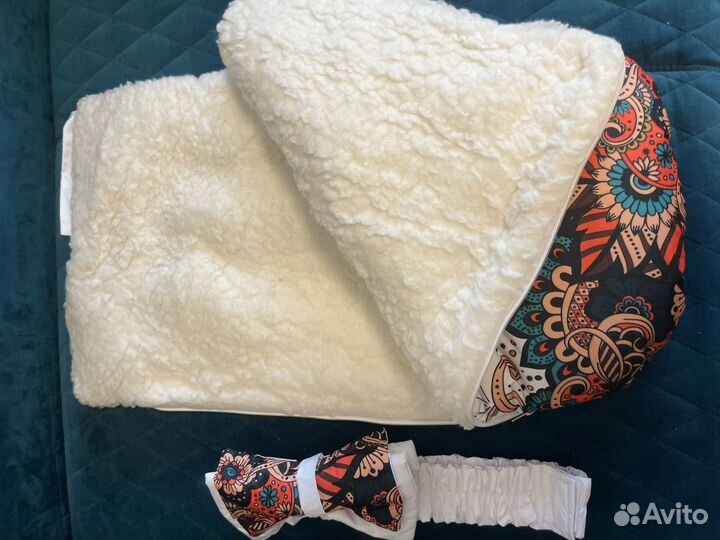 Выписной конверт овчина 50