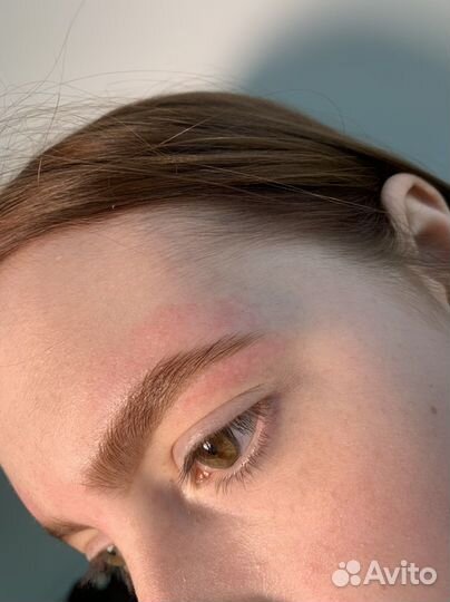 Оформление бровей