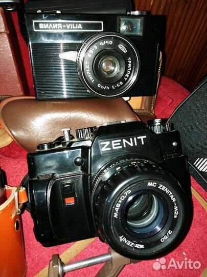 Фотоопараты. Зенит, фед. 2,3,5. Паларойд