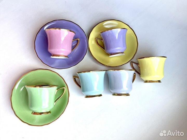 Чешский сервиз кофейный