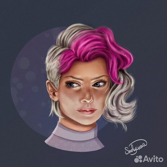 Электронный портрет по фото