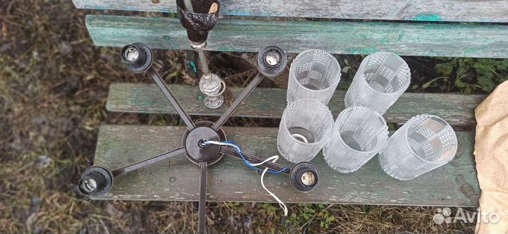 Люстра СССР новая