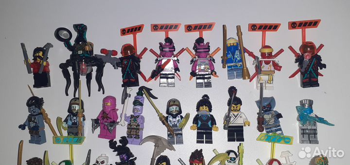 Lego ninjago фигурки, 71754