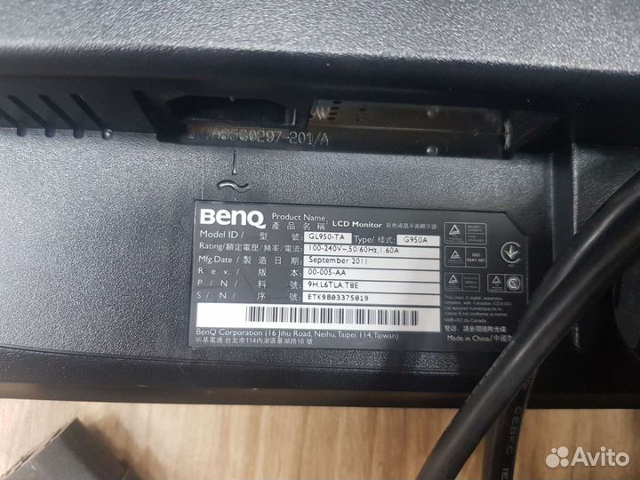 Монитор benq