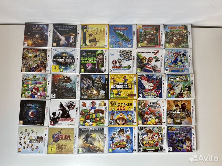 Игры Nintendo 2DS/3DS