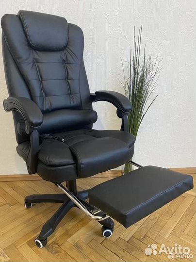 Компьютерное игровое кресло геймерское с массажем