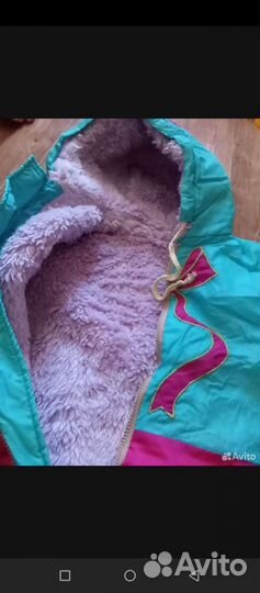 Конверт зимний на овчине