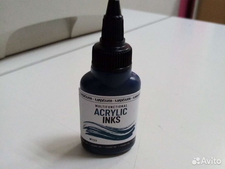 Чернила акриловые бирюзовый w1123