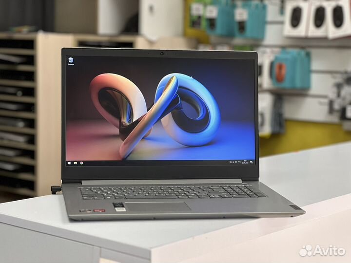 Мощный и тонкий 17.3 Lenovo 17ADA05 Ryzen 5-3500