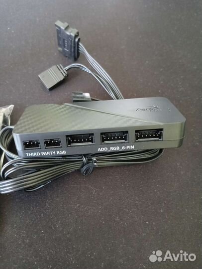 HUD управления RGB подсветкой от Aerocool h66f