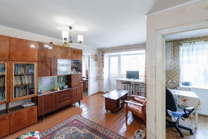 3-к. квартира, 56,8 м², 2/5 эт.