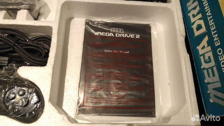 Sega Mega Drive 2 - Идеальное Состояние - Из 90-ых
