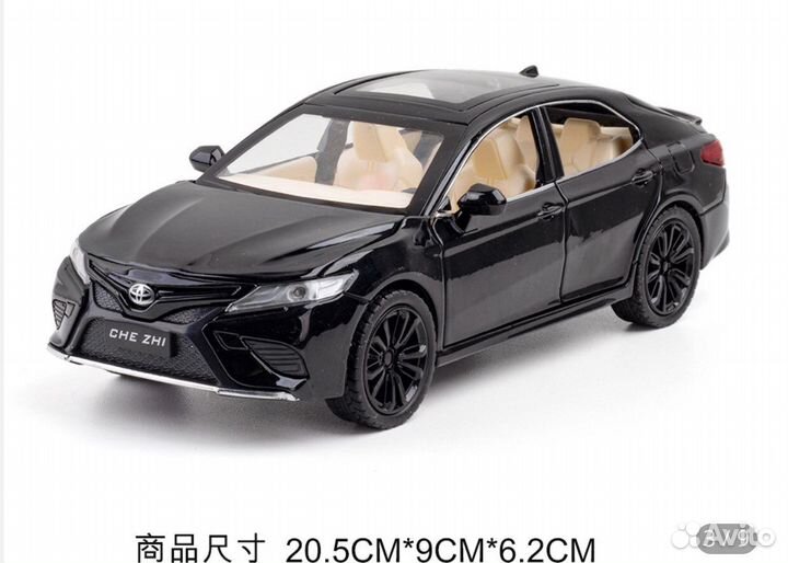 Модель Toyota Camry 70 1:24/ Игрушка Металл
